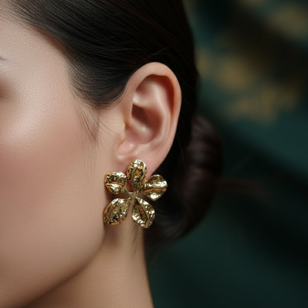 Shine Flower Earrings
