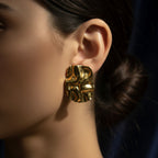 Molten Statement Earrings