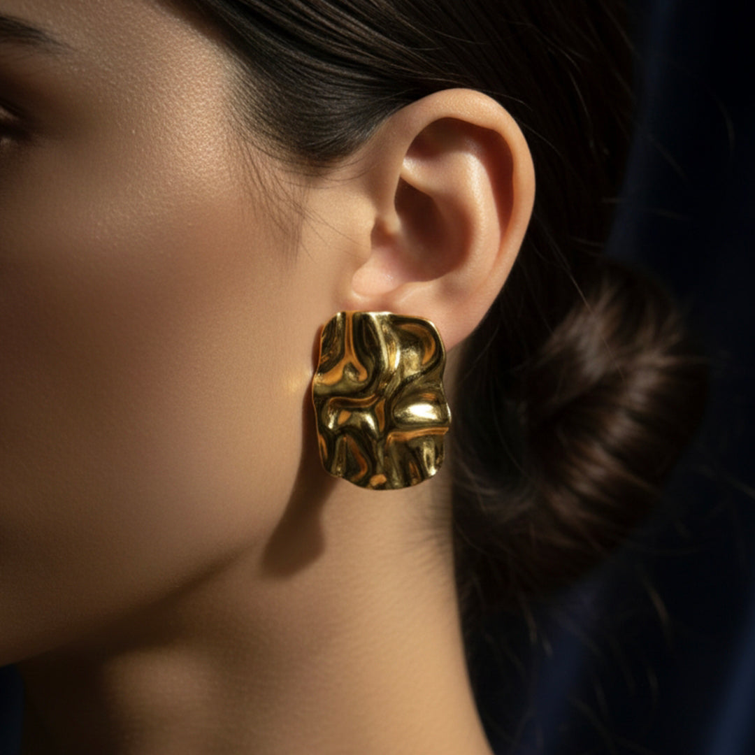 Molten Statement Earrings