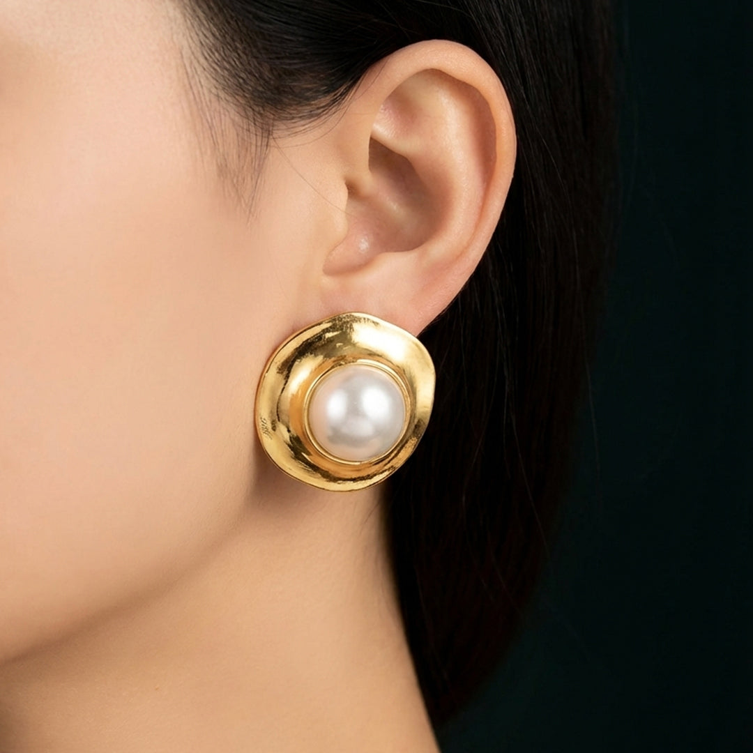 Pearl Statement Earrings