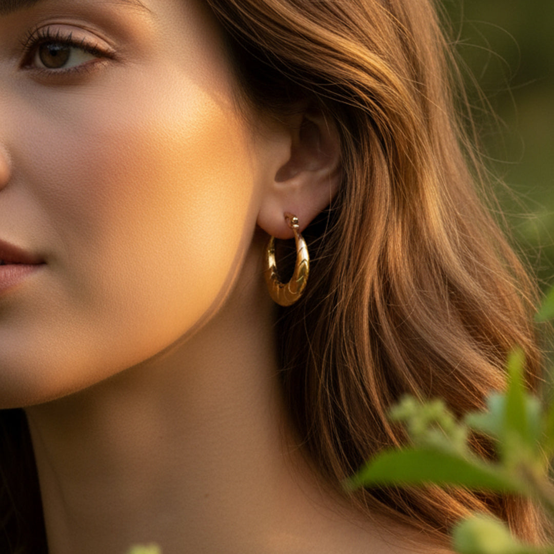 Golden Classic Hoops