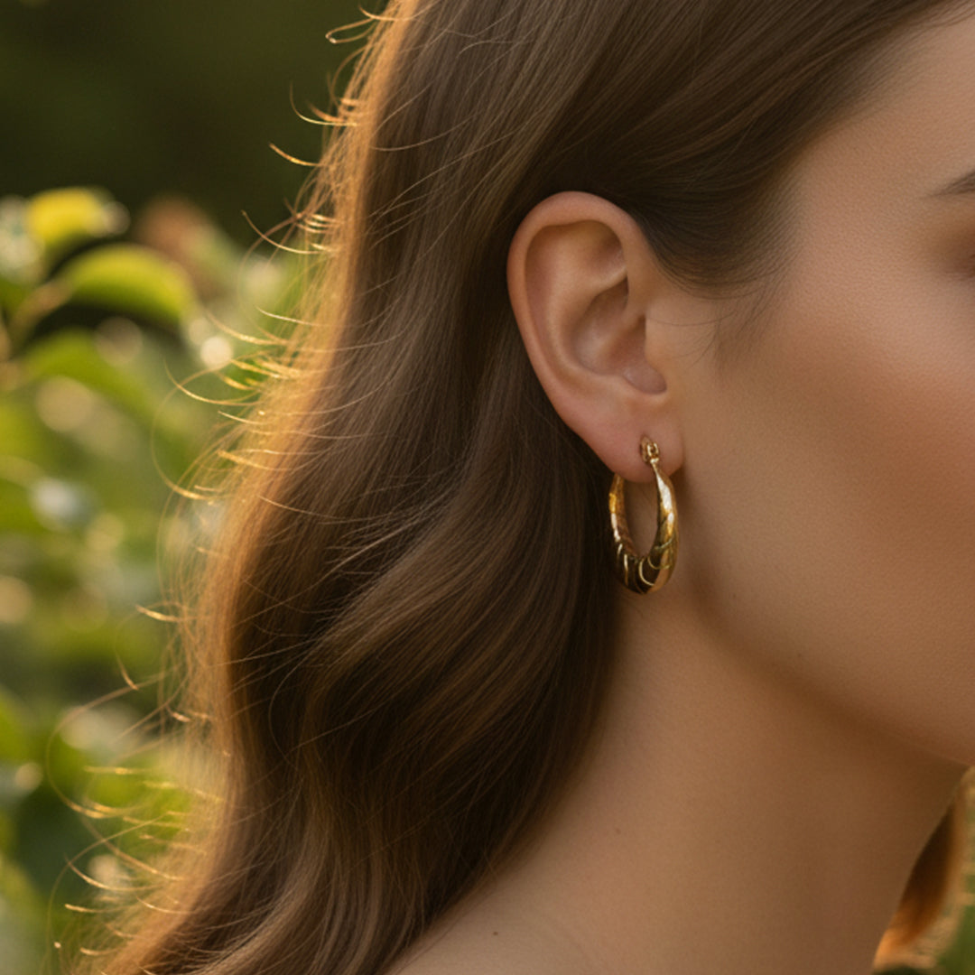 Golden Classic Hoops