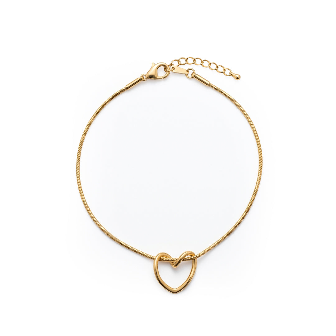 Golden Heart Bracelet