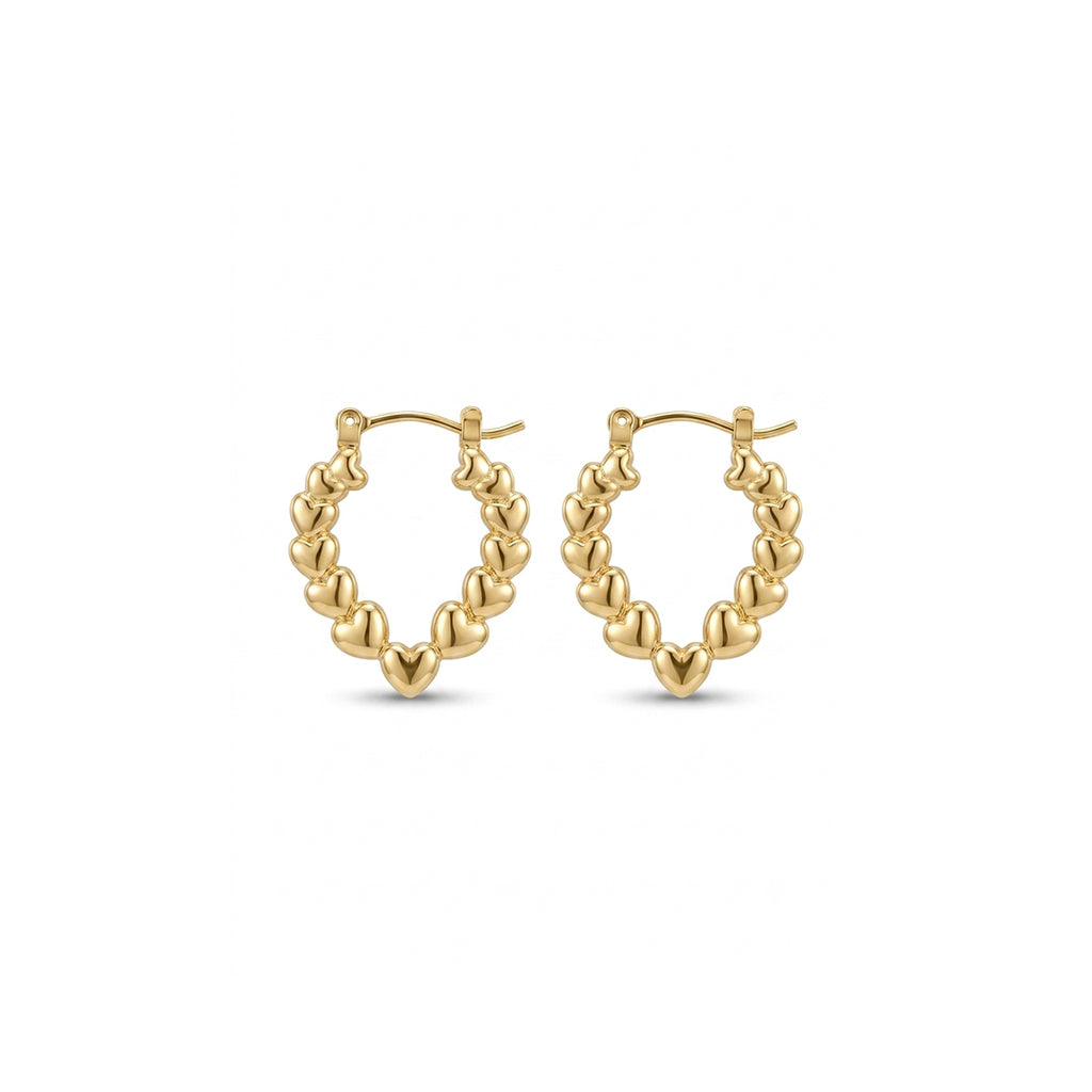 Gold Chic Hoops