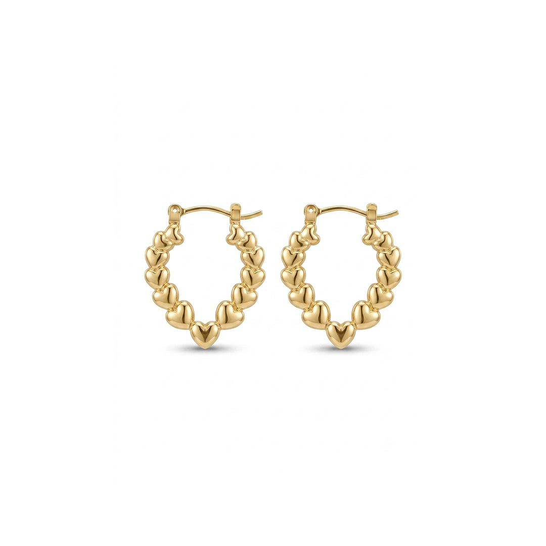 Gold Chic Hoops