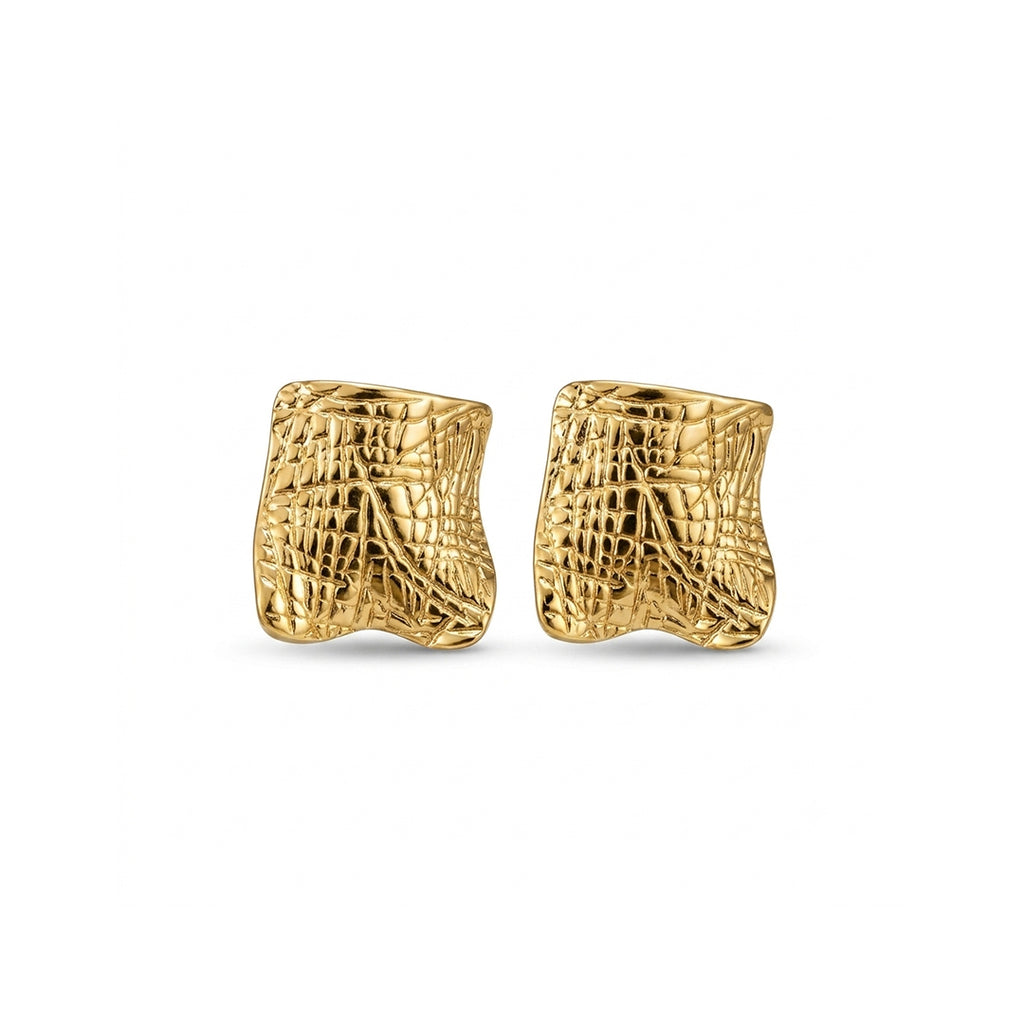 Golden Mosaic Earrings