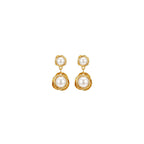 Pearl Nest Drop Earrings