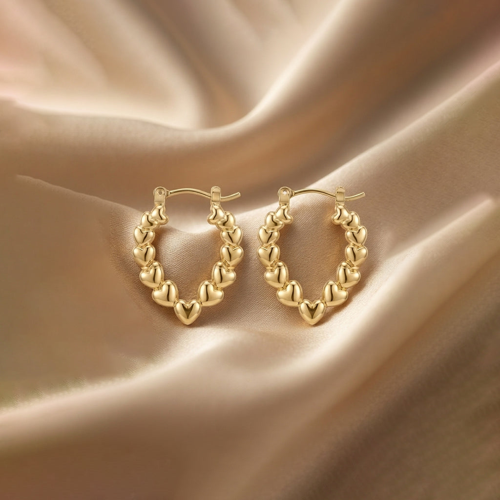Gold Chic Hoops