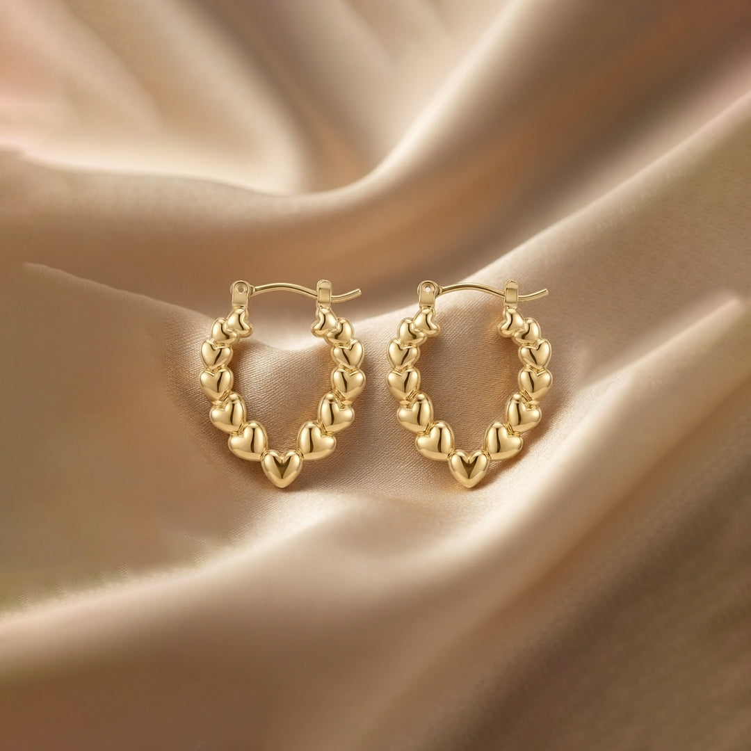Gold Chic Hoops
