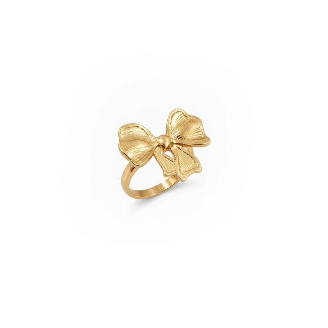 Golden Ribbon Ring