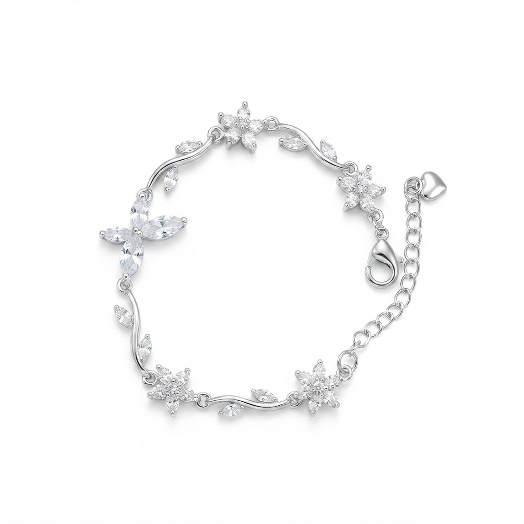 Crystal Butterfly Bracelet
