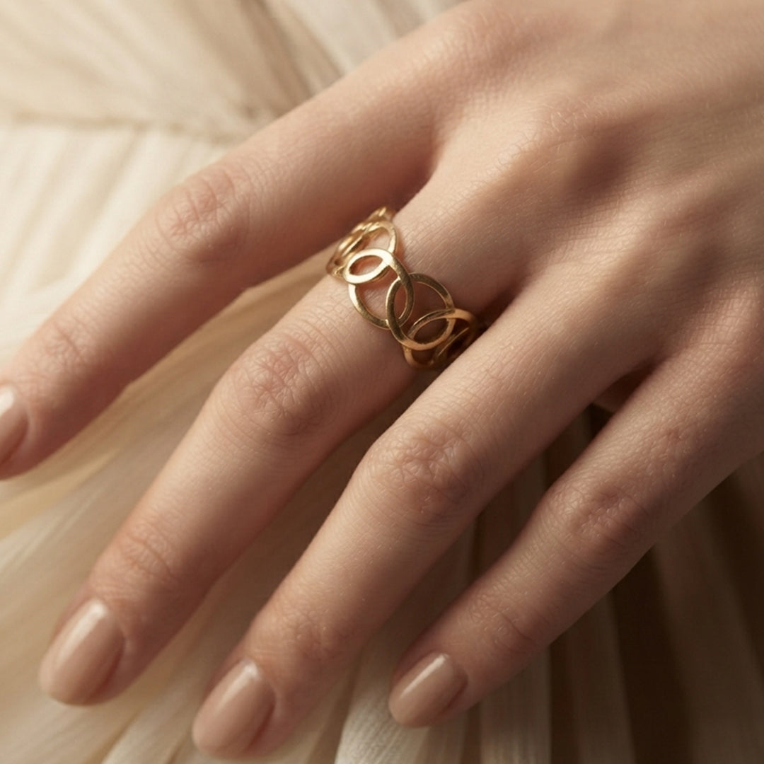 Golden Meadow Ring