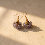 Mini Pearl Jhumki Golden Base
