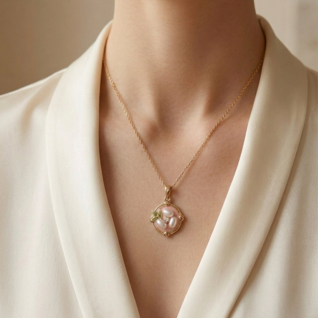 Pink Blossom Pendant