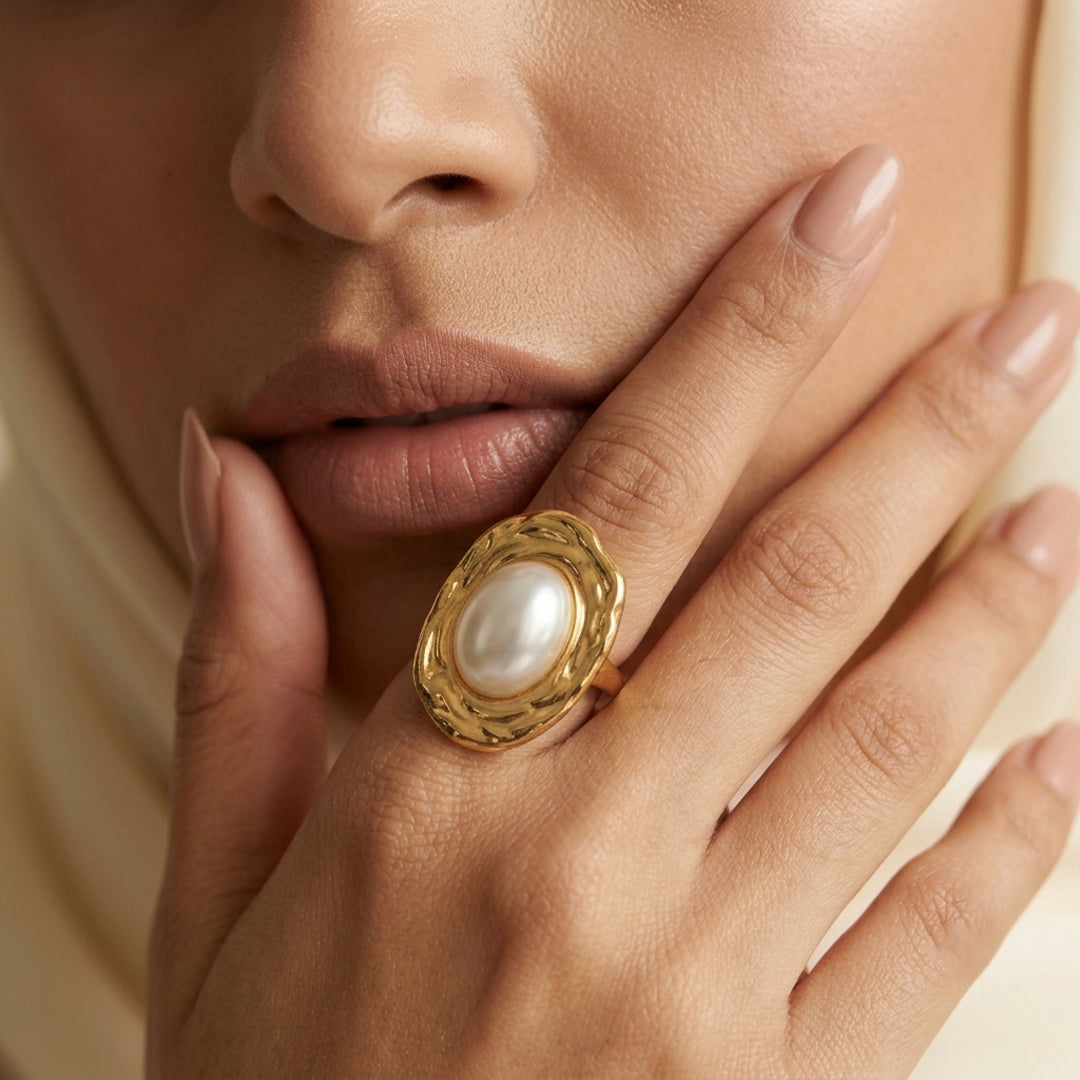 Aurelia Pearl Ring