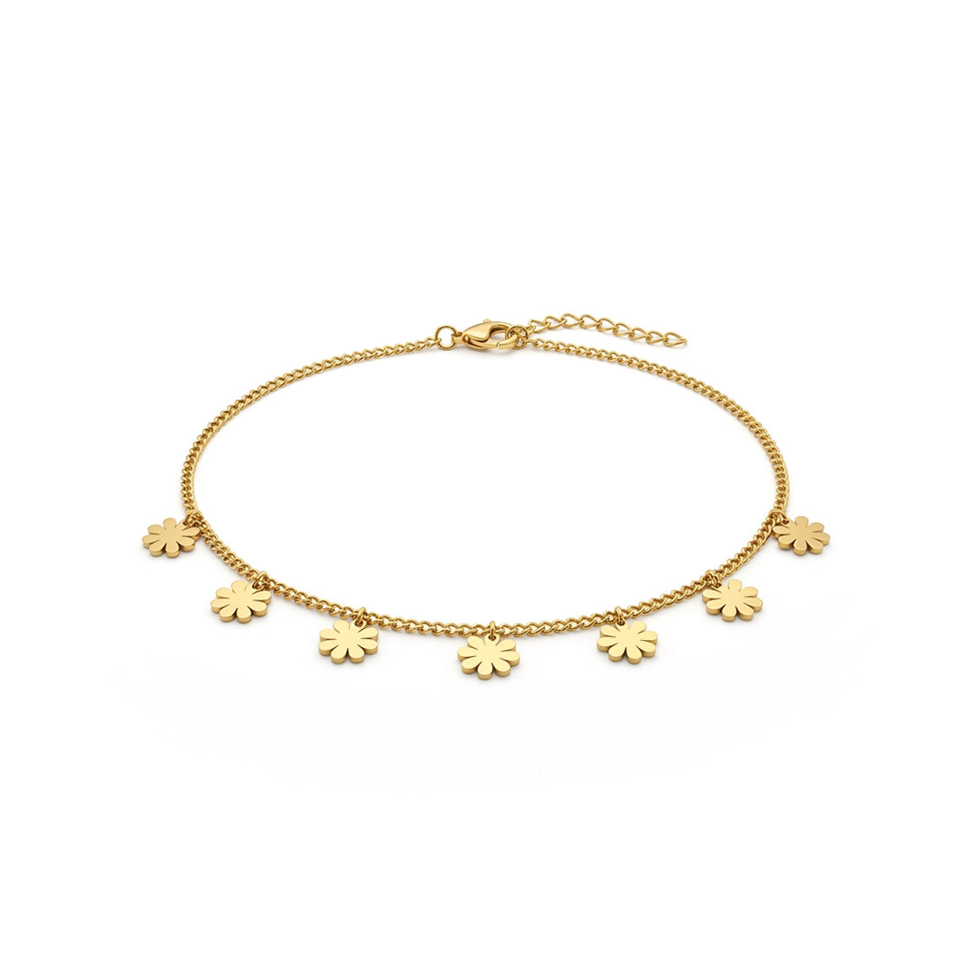Petal Charm Anklet