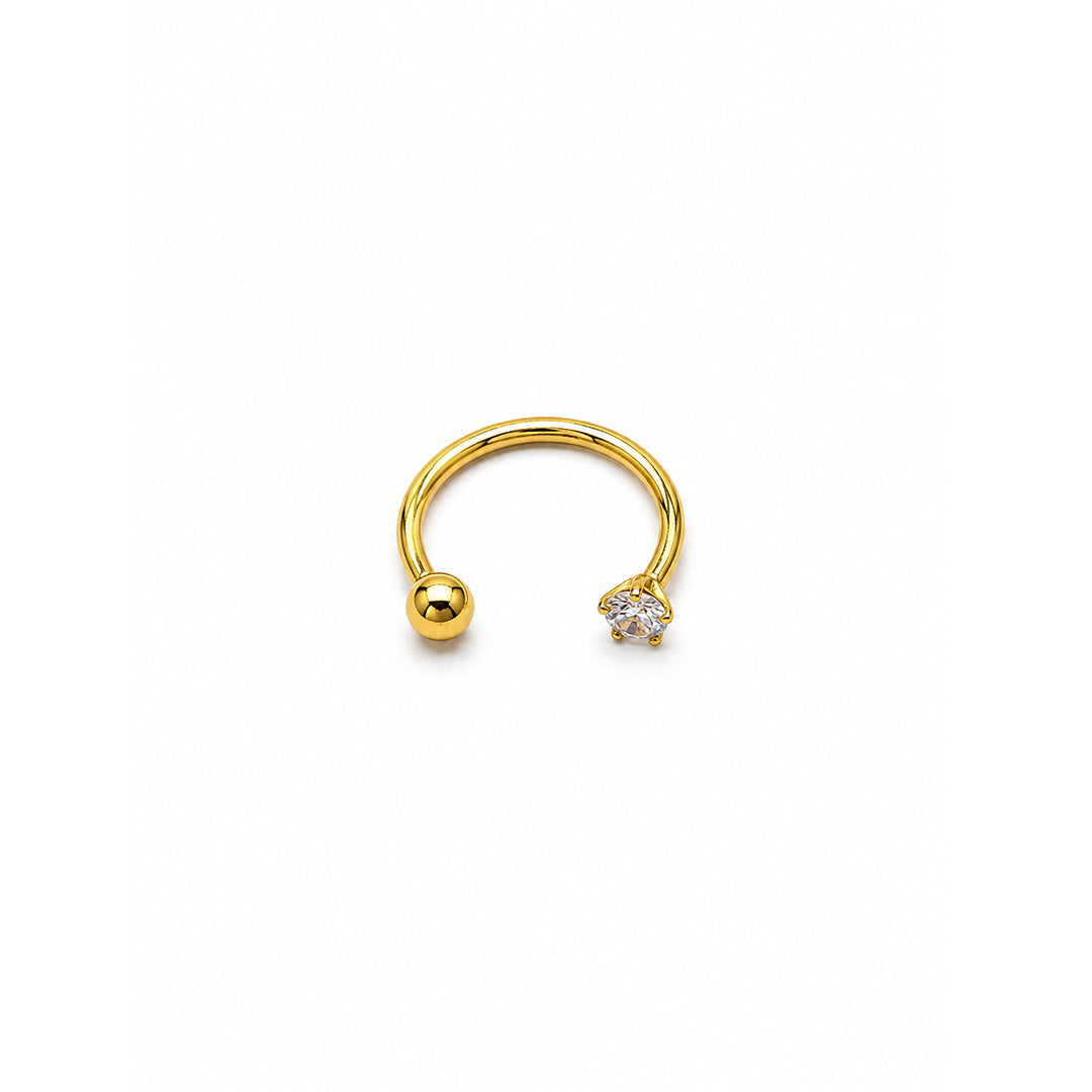 Gemstone Nose Ring