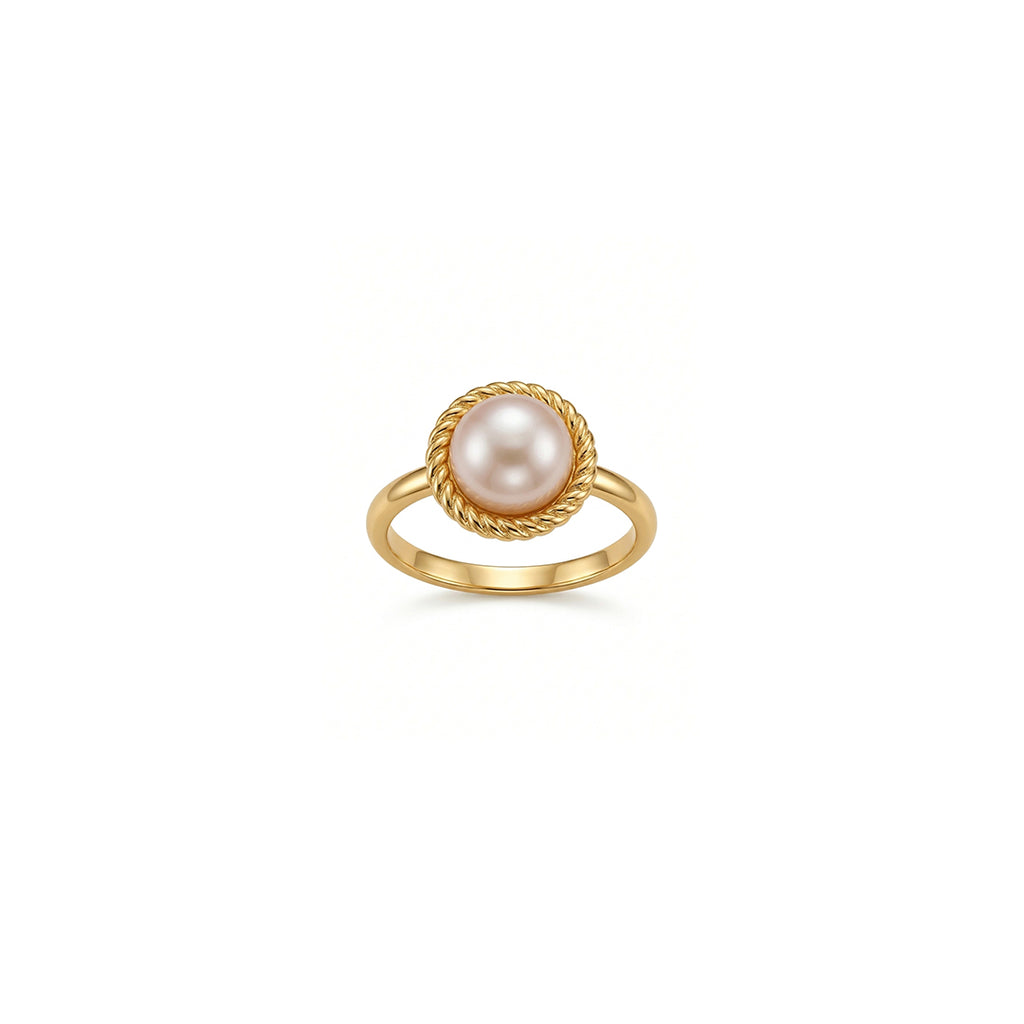 Orbit Pearl Ring