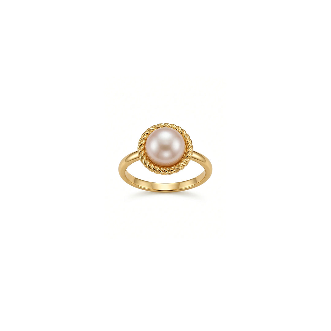 Orbit Pearl Ring
